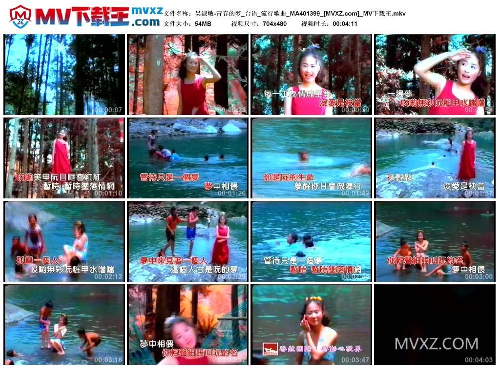 吴淑敏-青春的梦_台语_流行歌曲_MA401399